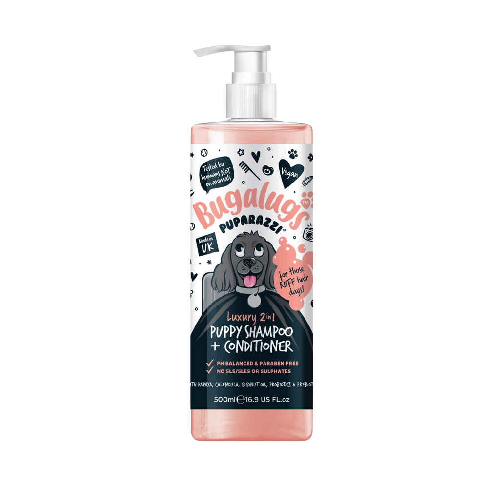 Puparazzi™ Luxury 2 in 1 Puppy Shampoo & Conditioner