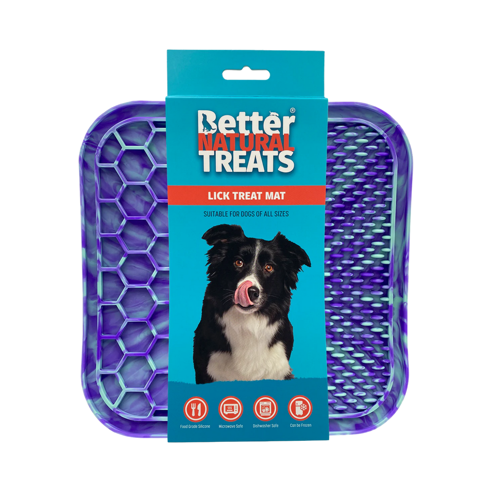 Silicone Lick Treat Mat for Dogs - Mental Enrichment packaging – Mental Stimulation