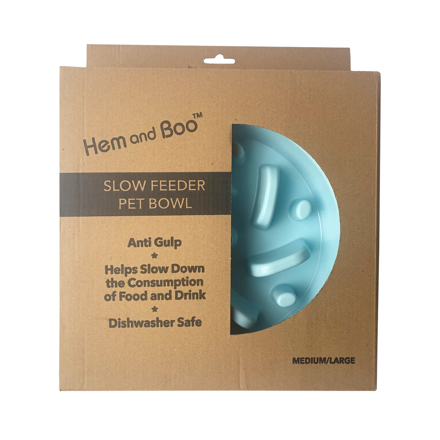 Slow Feeder Anti-Gulp Bowl for Small Pets packaging – Aids Digestion