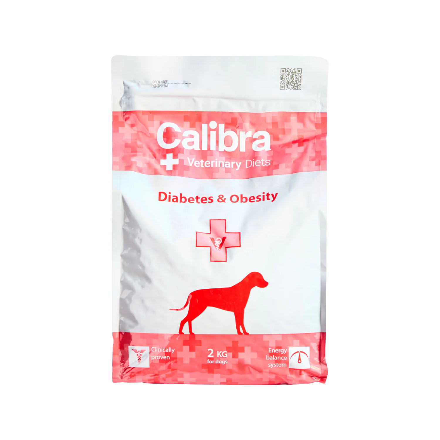 Calibra Veterinary Diet Diabetes & Obesity Dry Dog Food product detail – High Fibre